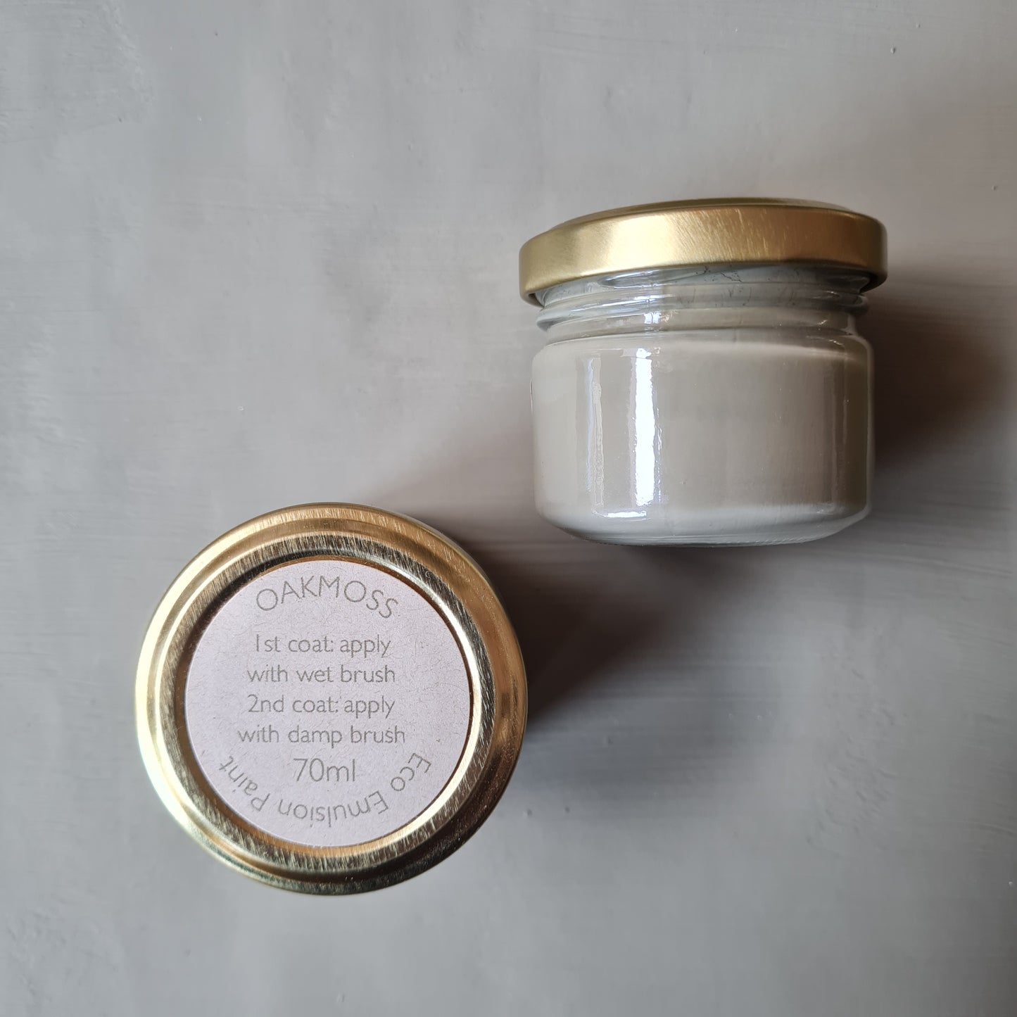 Eco emulsion tester pot. Oakmoss