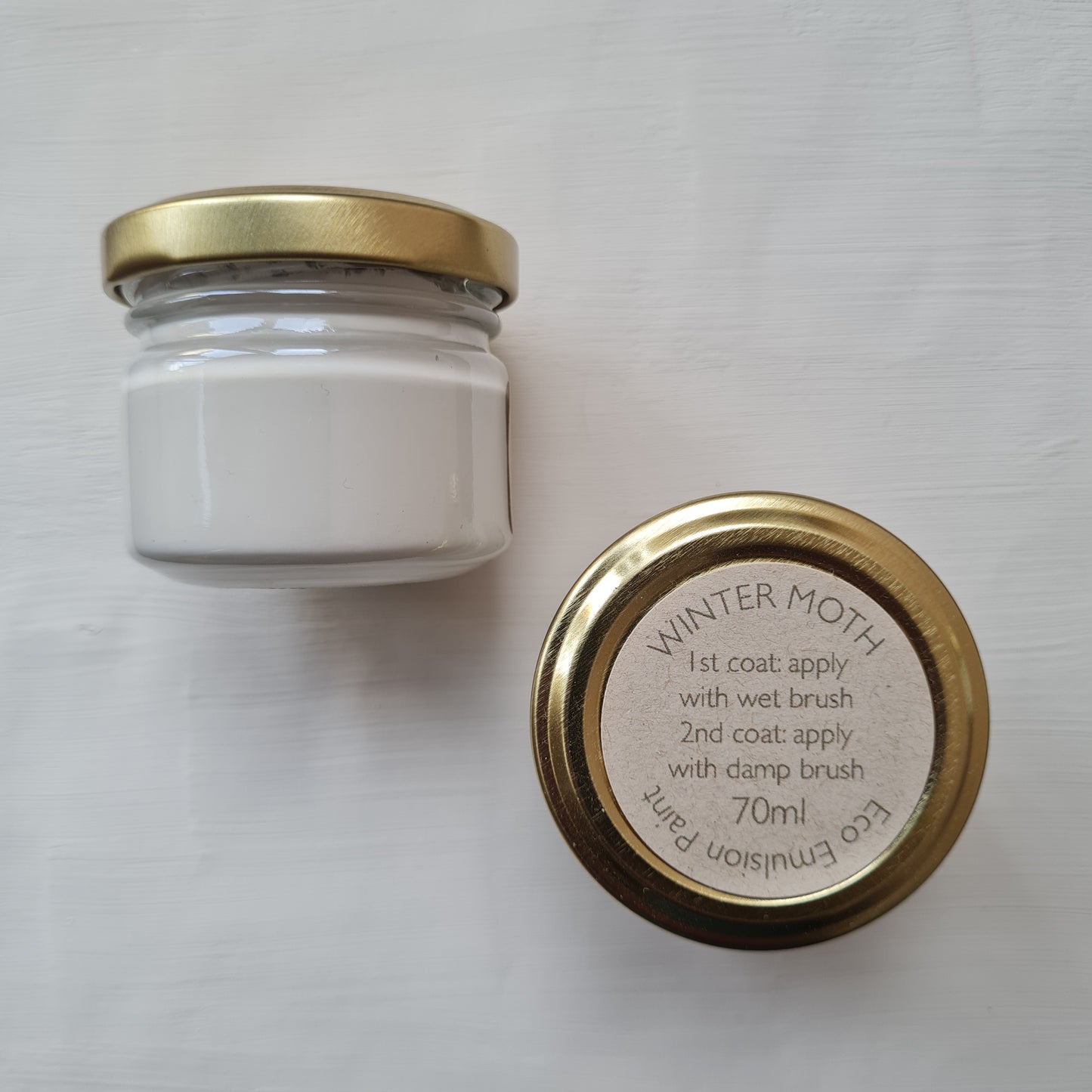Eco emulsion tester pot. Winter Moth
