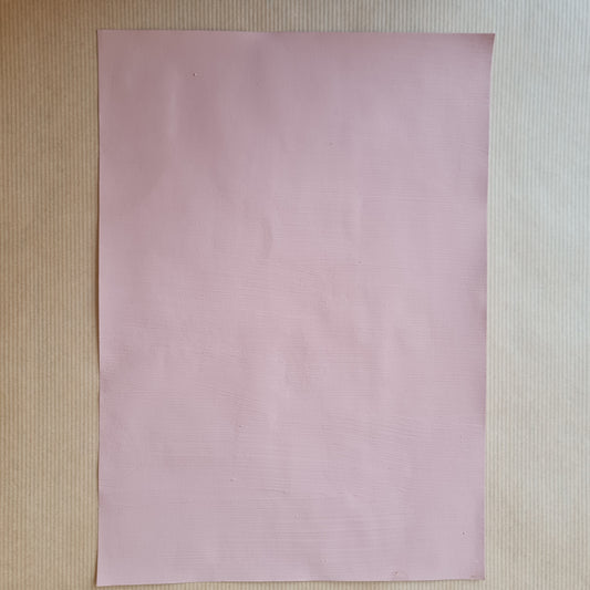 A4 handpainted eco emulsion swatch. Chaffinch Breast