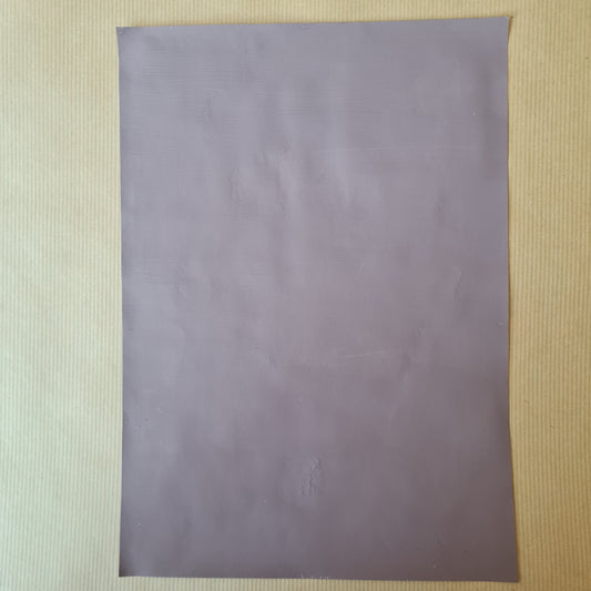 A4 handpainted eco emulsion swatch. Woodpigeon