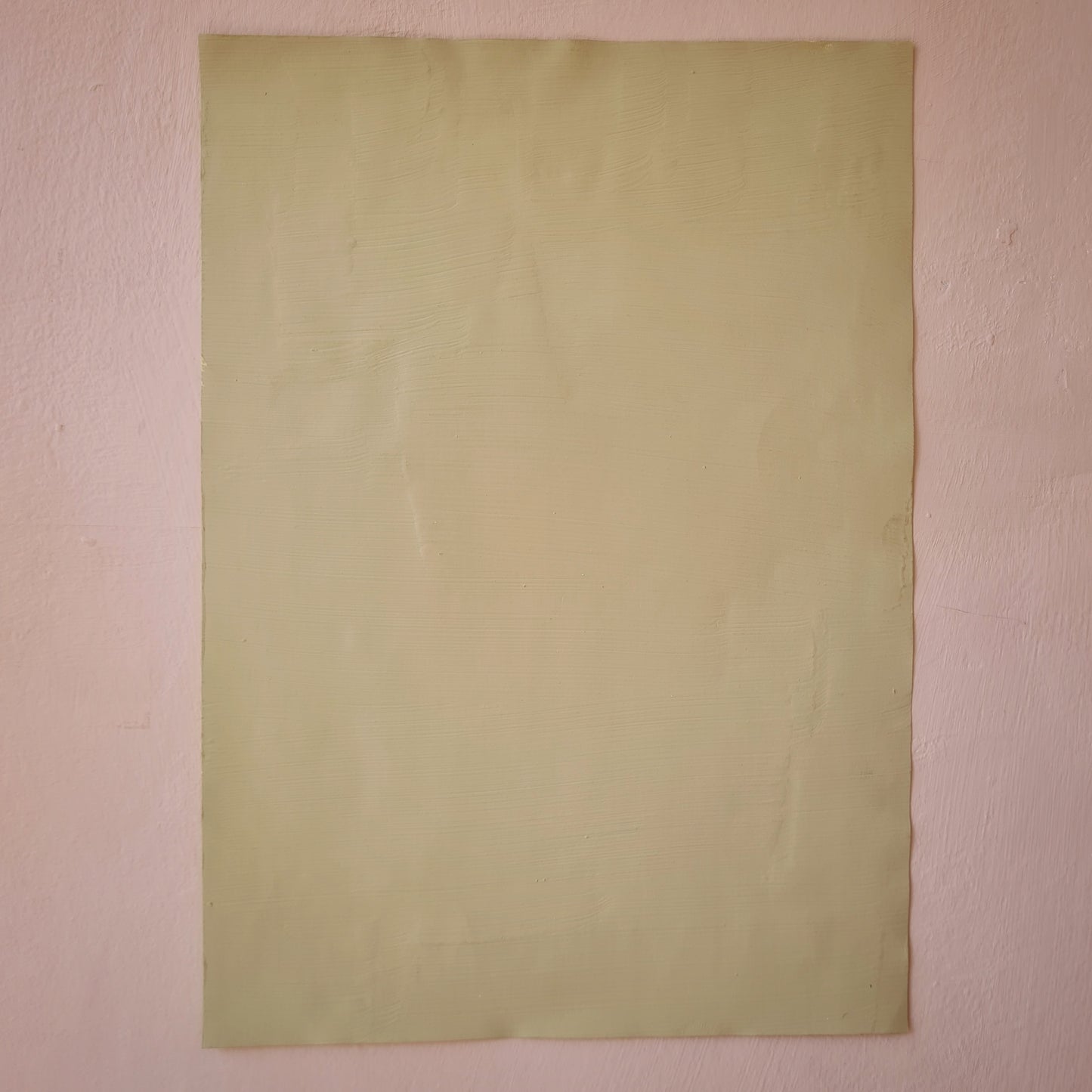 A4 handpainted swatch. Eco Emulsion.Witches' Whiskers