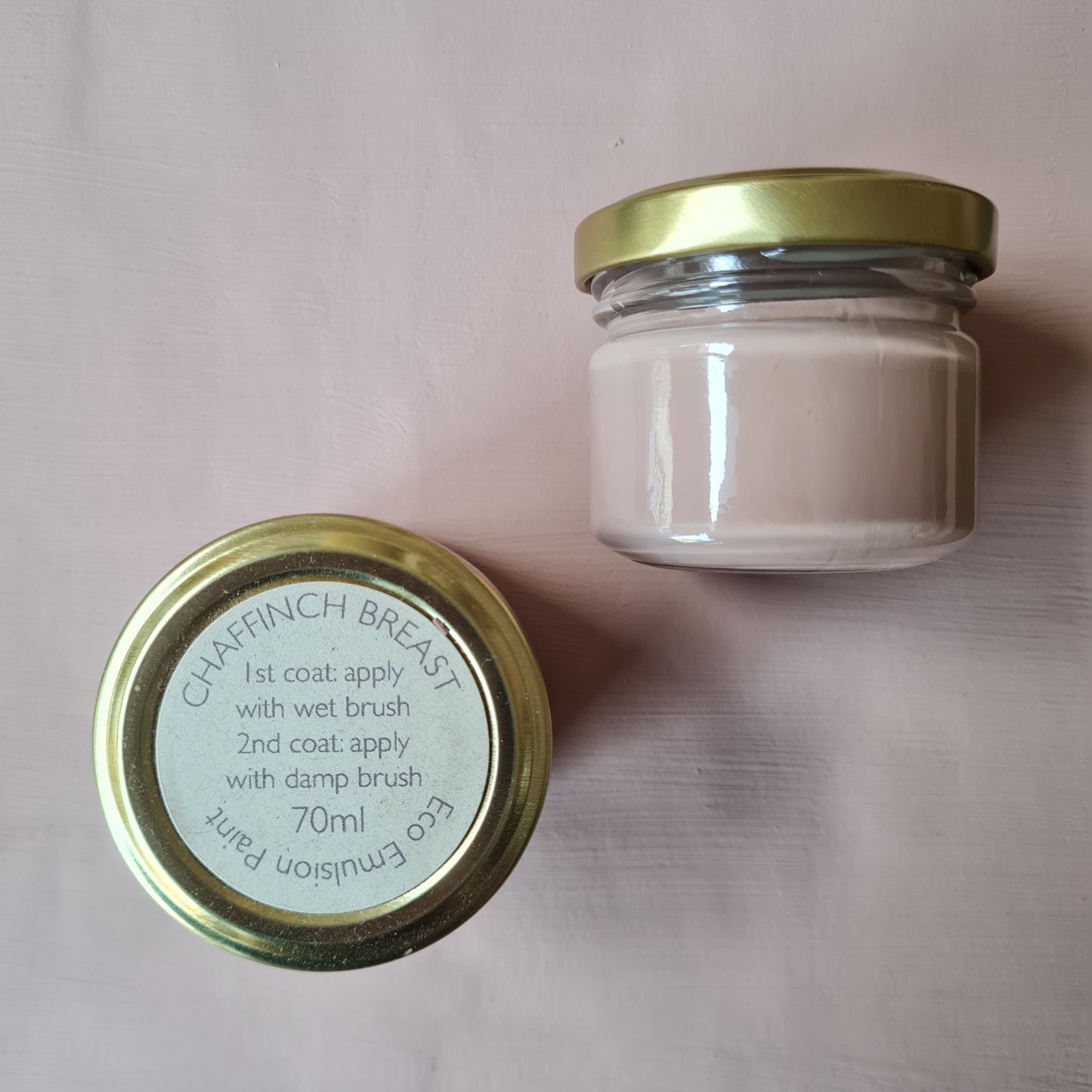 Eco emulsion tester pot. Chaffinch Breast