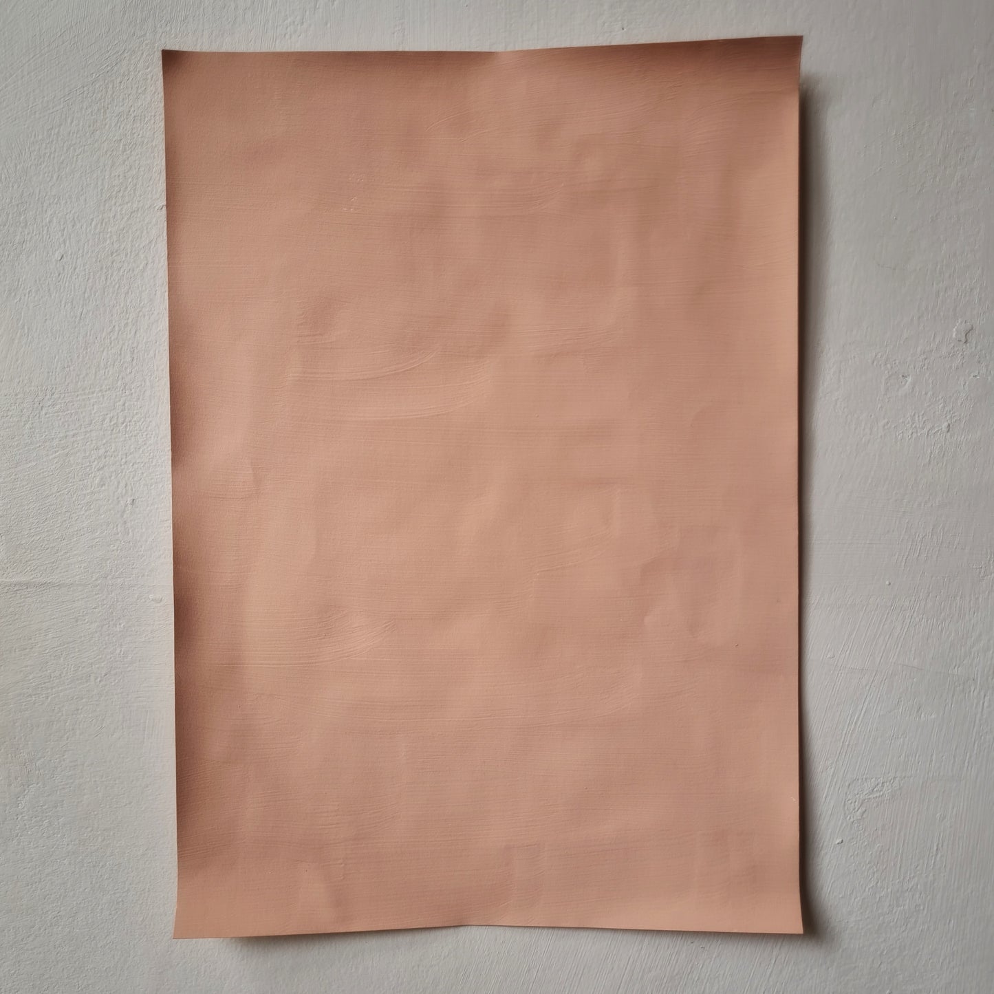 A4 handpainted swatch. Eco Emulsion. Hare's Ear